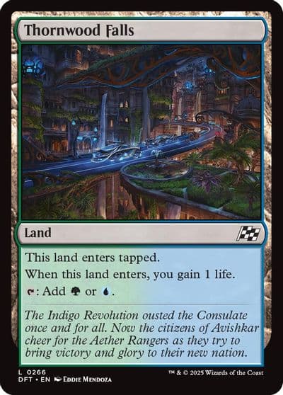 Thornwood Falls Aetherdrift Magic card