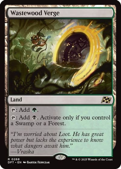 Wastewood Verge Aetherdrift Magic card