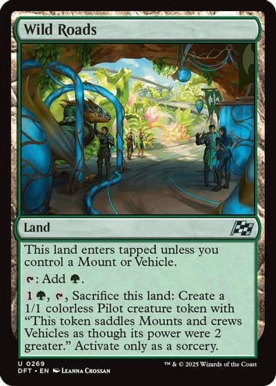 Wild Roads Aetherdrift Magic card