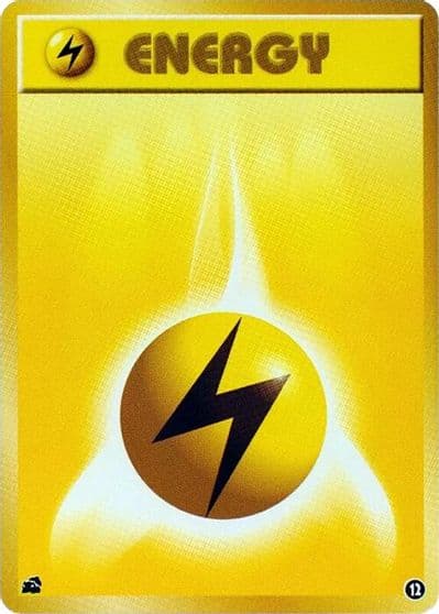 Basic Lightning Energy - 12 Intro Pack (Bulbasaur) Pokemon card