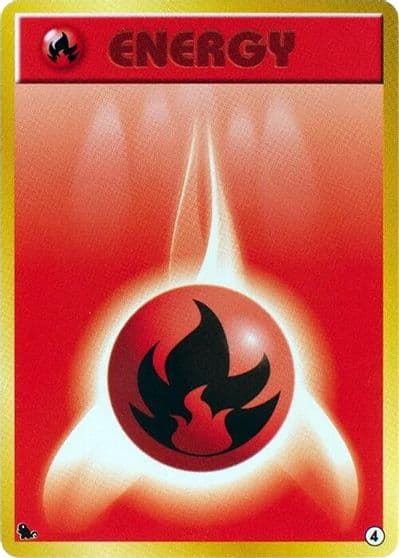 Basic Fire Energy - 4 Intro Pack (Squirtle) Pokemon card