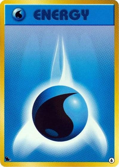 Basic Water Energy - 6 Intro Pack (Squirtle) Pokemon card