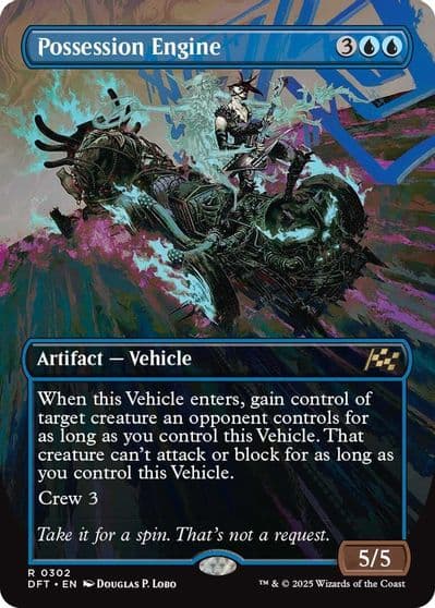 Possession Engine Borderless Aetherdrift Magic card