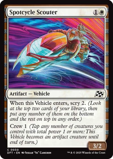 Spotcycle Scouter Aetherdrift Magic card