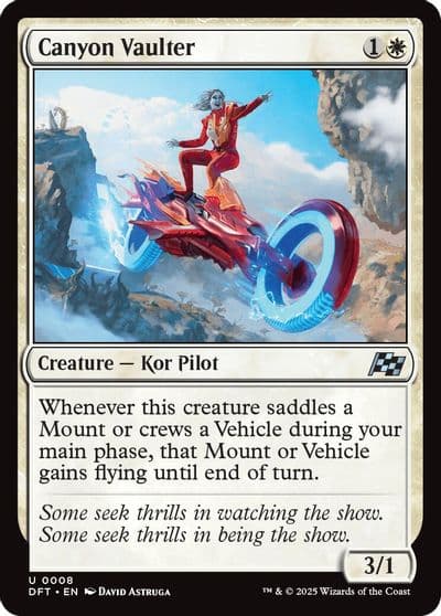 Canyon Vaulter Aetherdrift Magic card