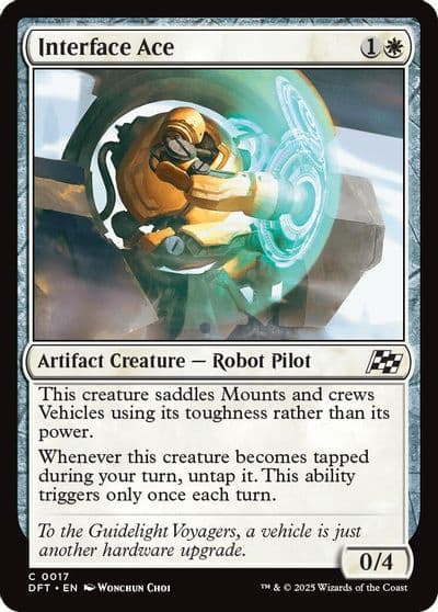 Interface Ace Aetherdrift Magic card
