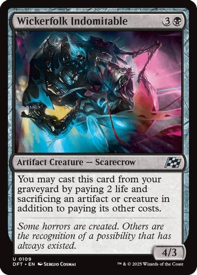 Wickerfolk Indomitable Aetherdrift Magic card