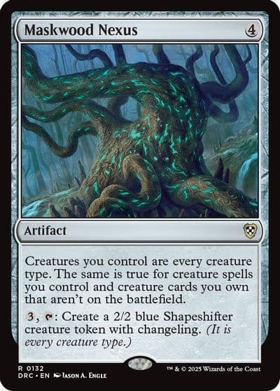 Maskwood Nexus Commander: Aetherdrift Magic card