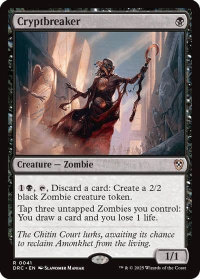 Cryptbreaker Commander: Aetherdrift Magic card