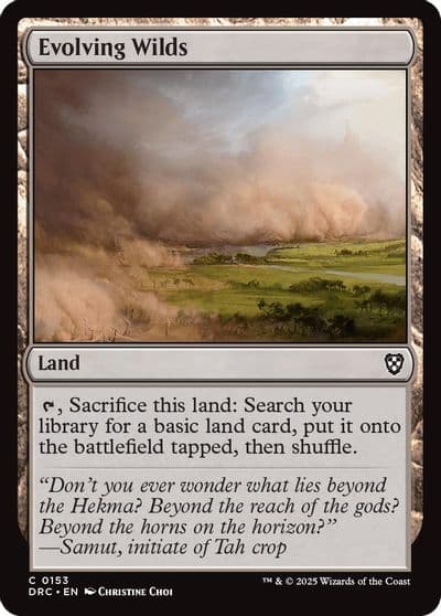 Evolving Wilds 0153 Commander: Aetherdrift Magic card