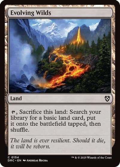 Evolving Wilds 0154 Commander: Aetherdrift Magic card