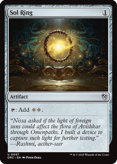 Sol Ring 0057 Commander: Aetherdrift Magic card