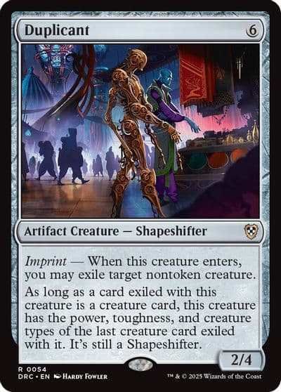 Duplicant Commander: Aetherdrift Magic card