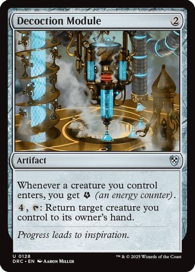 Decoction Module Commander: Aetherdrift Magic card