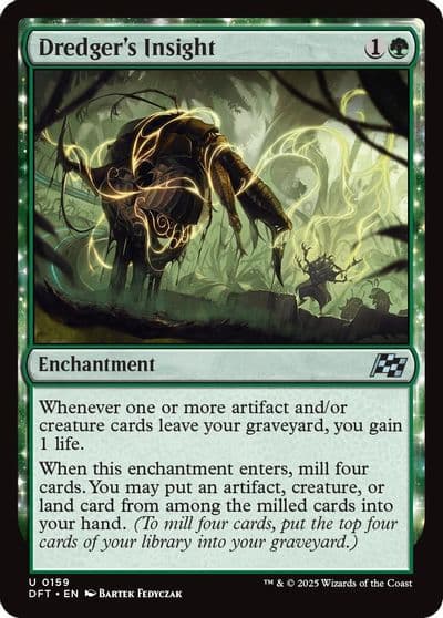 Dredgers Insight Aetherdrift Magic card
