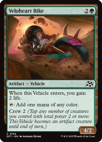Veloheart Bike Aetherdrift Magic card