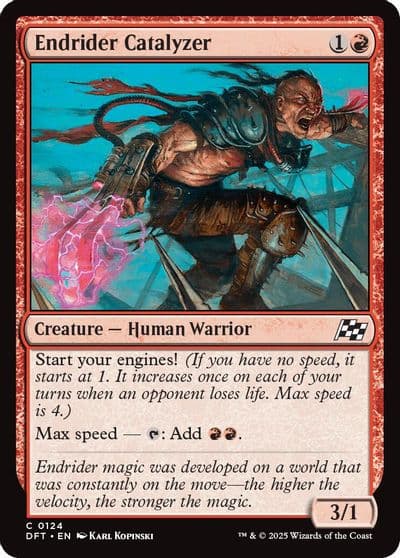 Endrider Catalyzer Aetherdrift Magic card