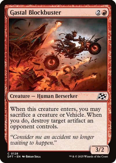 Gastal Blockbuster Aetherdrift Magic card