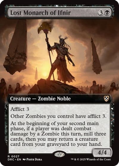 Lost Monarch of Ifnir Extended Art Commander: Aetherdrift Magic card