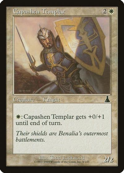 Capashen Templar Urza's Destiny Magic card