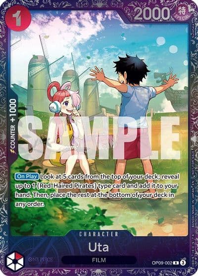 Uta Treasure Cup 2025 One Piece Promotion Cards One Piece card