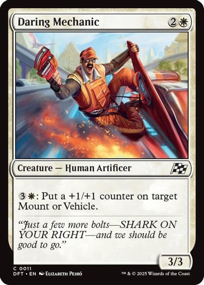 Daring Mechanic Aetherdrift Magic card