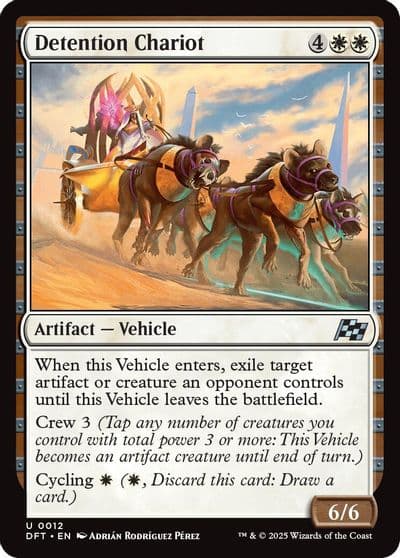 Detention Chariot Aetherdrift Magic card