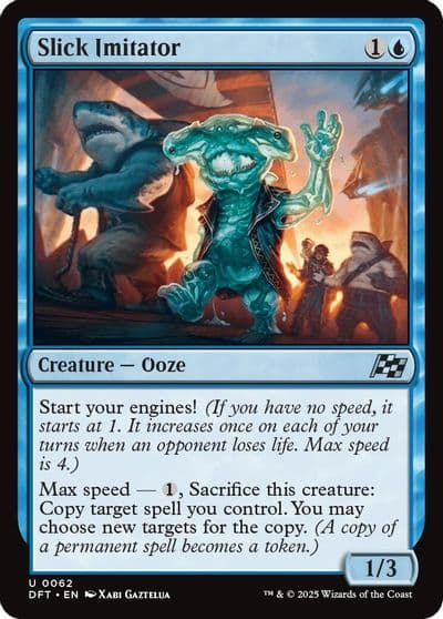 Slick Imitator Aetherdrift Magic card