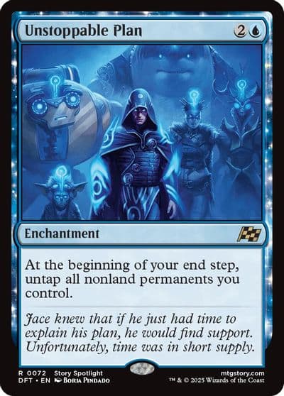 Unstoppable Plan Aetherdrift Magic card