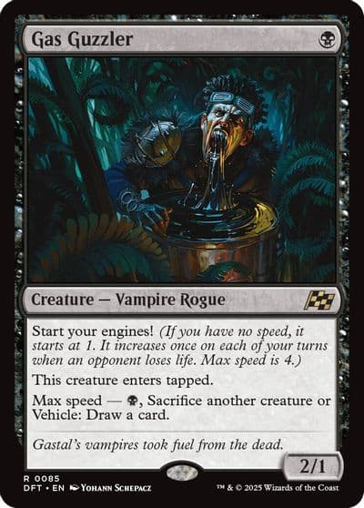 Gas Guzzler Aetherdrift Magic card