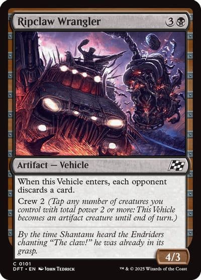 Ripclaw Wrangler Aetherdrift Magic card