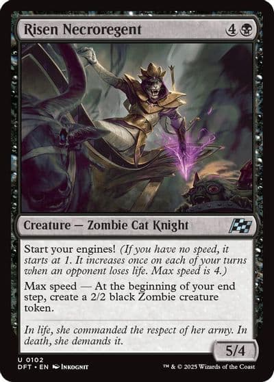 Risen Necroregent Aetherdrift Magic card