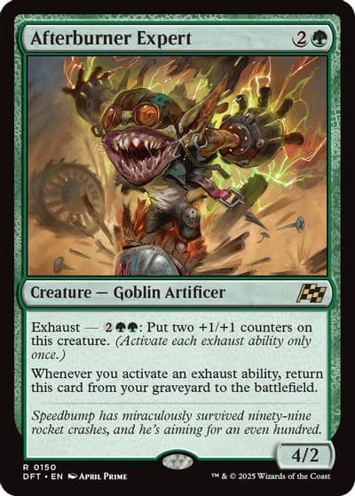 Afterburner Expert Aetherdrift Magic card