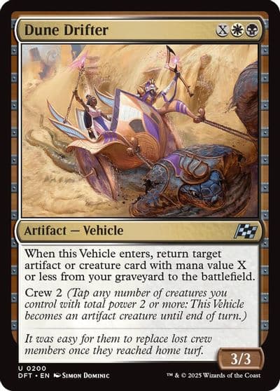 Dune Drifter Aetherdrift Magic card