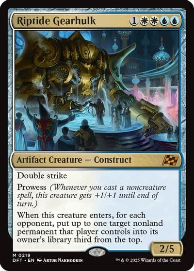 Riptide Gearhulk Aetherdrift Magic card