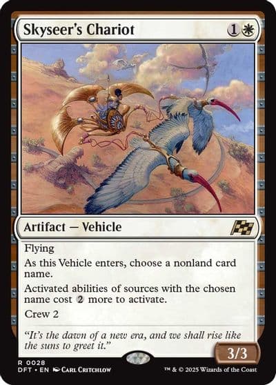 Skyseers Chariot Aetherdrift Magic card