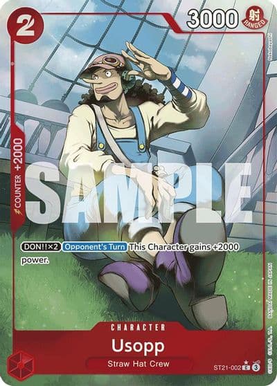 Usopp Parallel Starter Deck EX: Gear 5 One Piece card