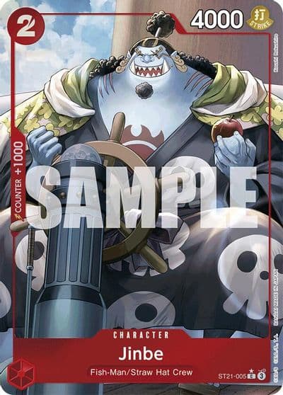 Jinbe Parallel Starter Deck EX: Gear 5 One Piece card