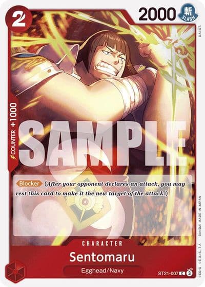 Sentomaru Starter Deck EX: Gear 5 One Piece card