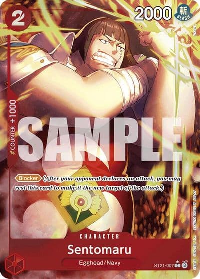 Sentomaru Parallel Starter Deck EX: Gear 5 One Piece card