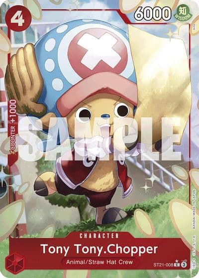 Tony TonyChopper Parallel Starter Deck EX: Gear 5 One Piece card