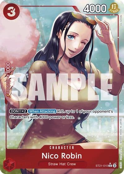 Nico Robin Parallel Starter Deck EX: Gear 5 One Piece card