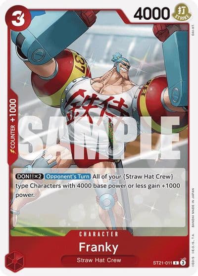 Franky Starter Deck EX: Gear 5 One Piece card