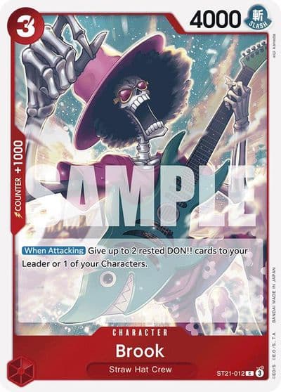Brook Starter Deck EX: Gear 5 One Piece card