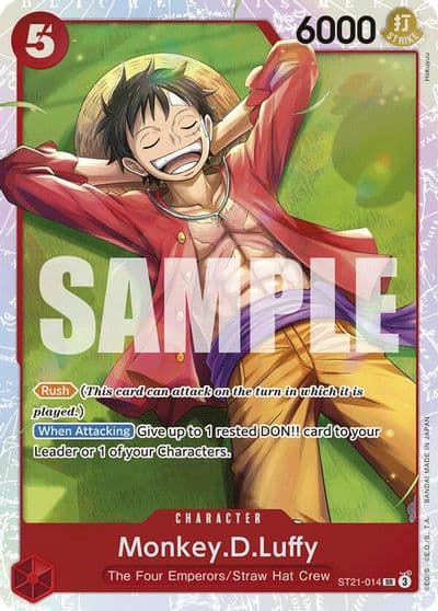MonkeyDLuffy 014 Starter Deck EX: Gear 5 One Piece card
