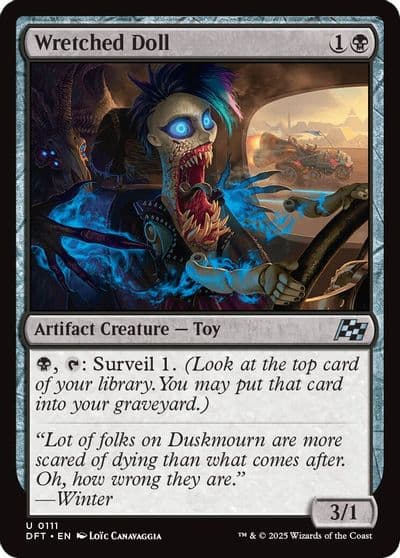 Wretched Doll Aetherdrift Magic card
