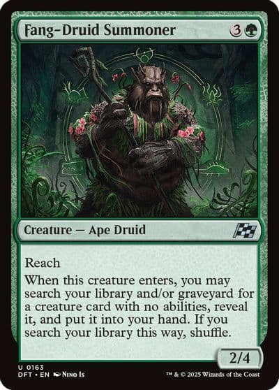 Fang Druid Summoner Aetherdrift Magic card