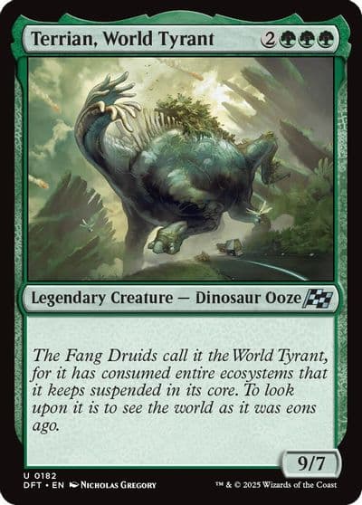 Terrian World Tyrant Aetherdrift Magic card