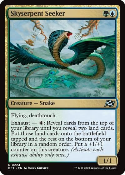 Skyserpent Seeker Aetherdrift Magic card
