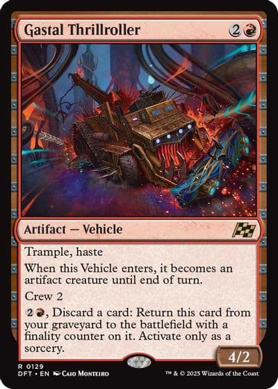 Gastal Thrillroller Aetherdrift Magic card